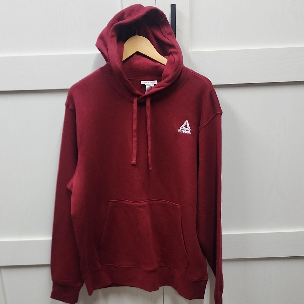 Reebok Men's Maroon Hoodie